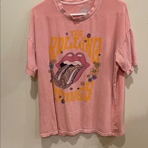 Pink Graphic Aerie T-Shirt